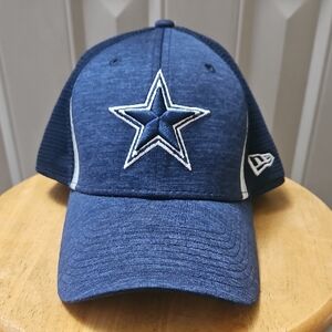 NWT Dallas Cowboys New Era Blue Star Logo 39Thirty Medium/Large Cap